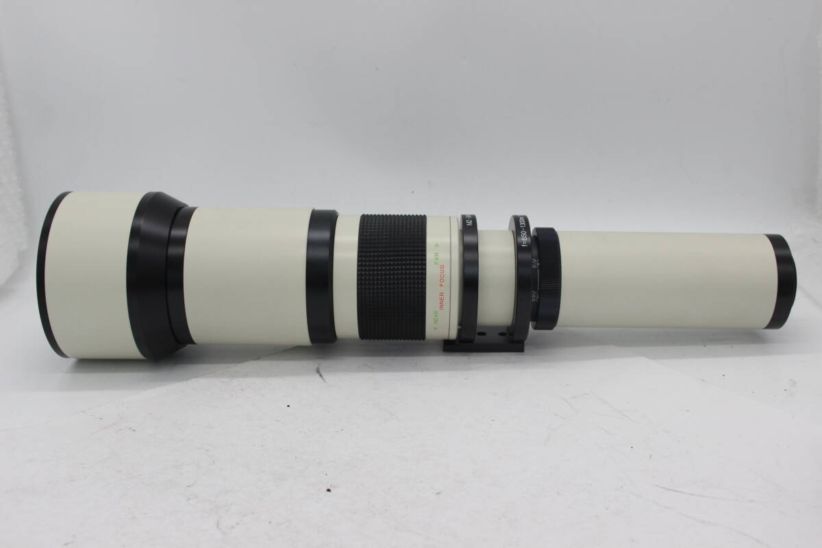 【訳あり品】 ケンコー Kenko マグナム MZ-5000 650-1300mm F8-16 前後キャップ 三脚座 ケース付き 超望遠レンズ s8630_画像3