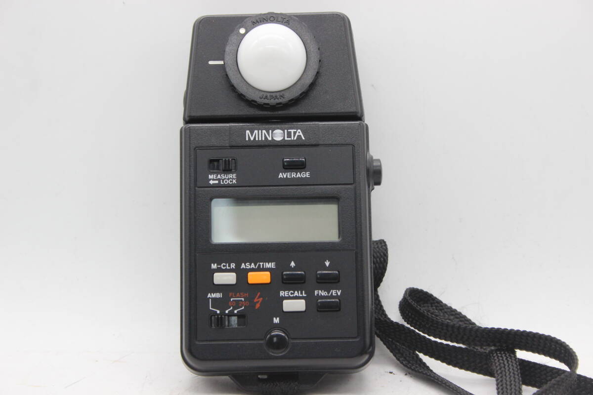 【返品保証】 ミノルタ Minolta Auto Meter IIIF ケース付き 露出計 s8637_画像2