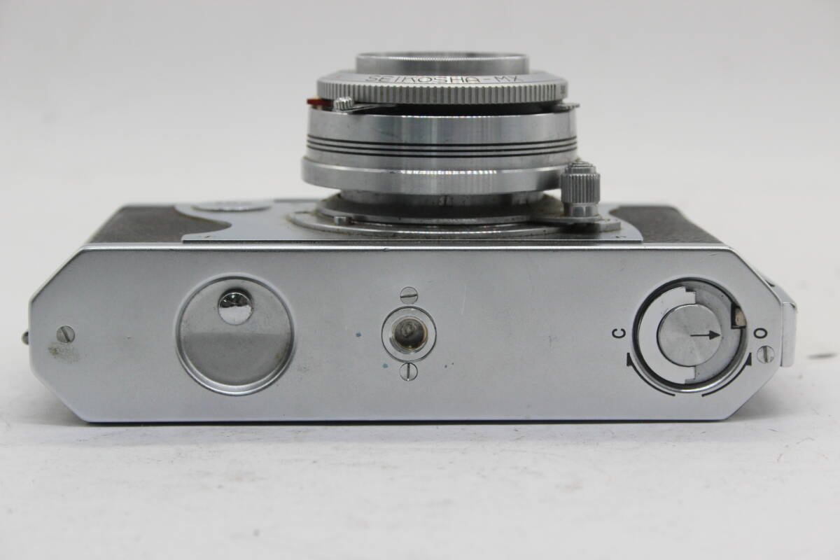 【訳あり品】 コニカ Konica II B-m Hexar 45mm F3.5 レンジファインダー カメラ s8638_画像7