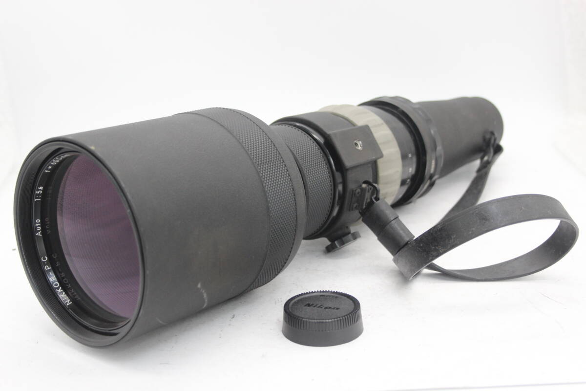 【返品保証】 【希少】 ニコン Nikon Nikkor-P C Auto 600mm F5.6 レンズ s8640
