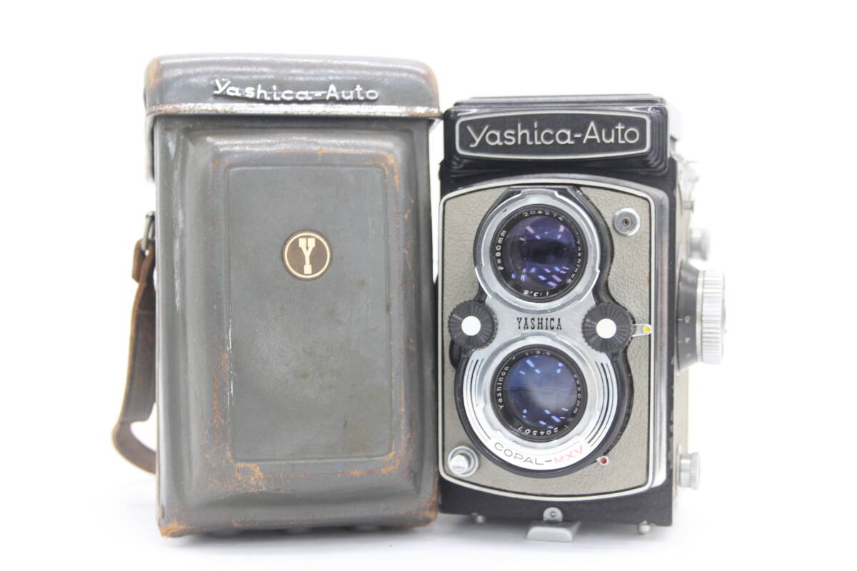 【返品保証】 ヤシカ Yashica-Auto Yashinon 80mm F3.5 二眼カメラ s8731の画像1