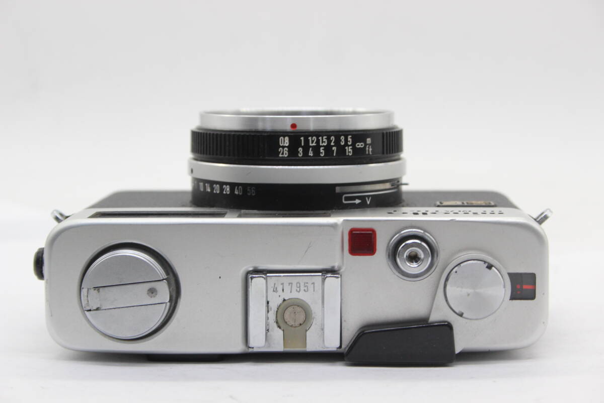 【返品保証】 ミノルタ Minolta HI-MATIC F Rokkor 38mm F2.7 コンパクトカメラ s8752_画像6