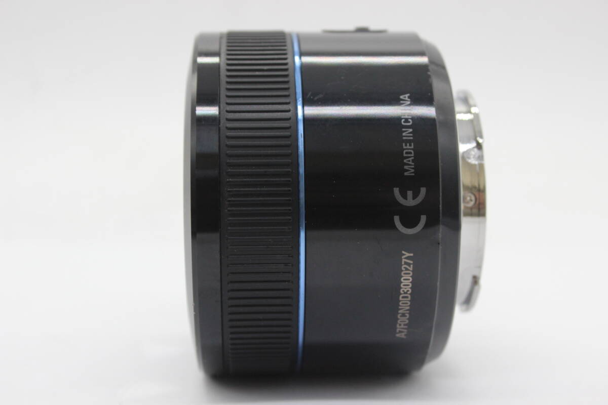【返品保証】 SAMSUNG LENS 45mm F1.8 2D/3D i-Function レンズ s8955の画像4
