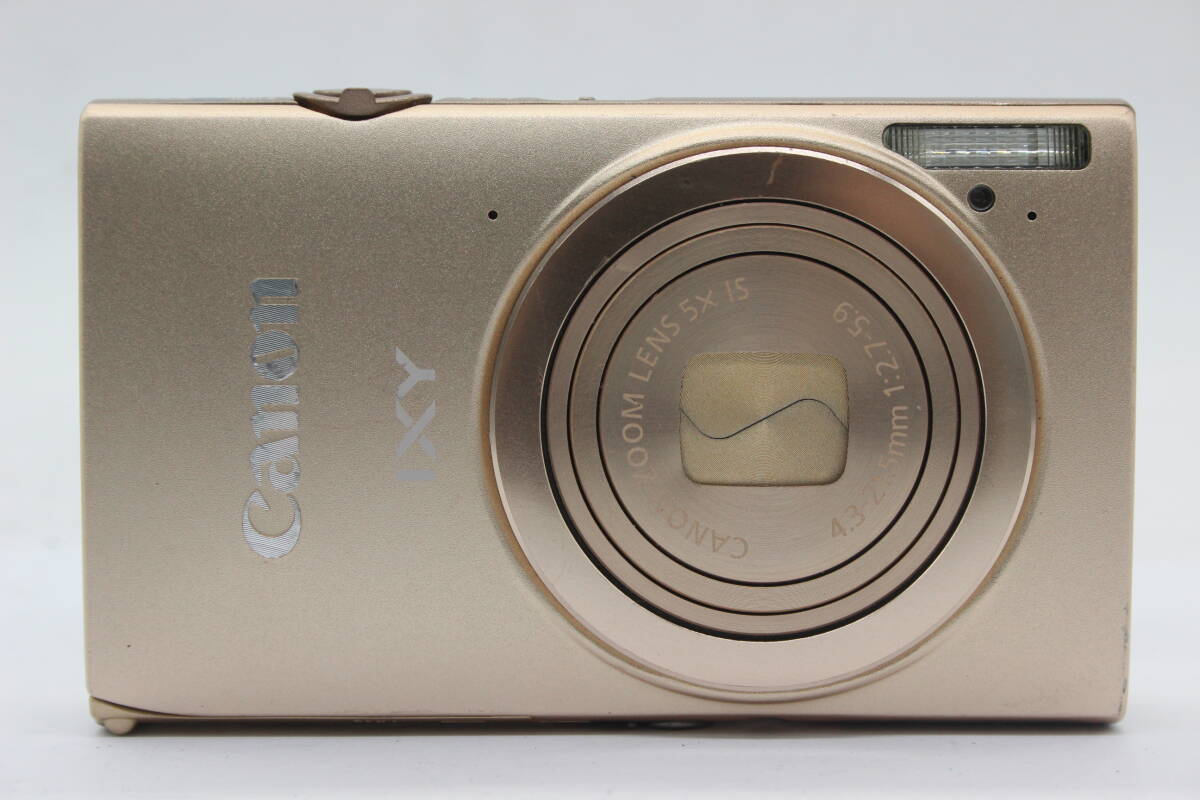 【返品保証】 キャノン Canon IXY 430F ゴールド 5x IS コンパクトデジタルカメラ s8987の画像2