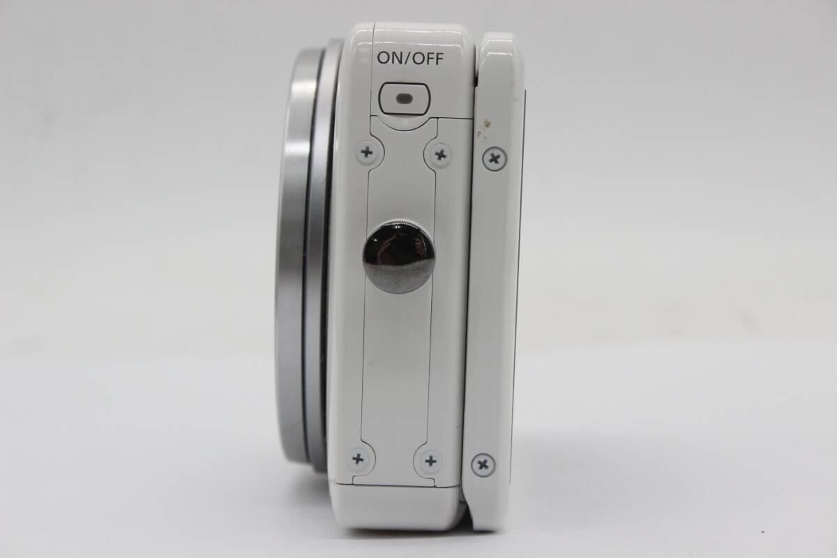 【返品保証】 キャノン Canon PowerShot N ホワイト 8x IS バッテリー付き コンパクトデジタルカメラ s9007の画像3