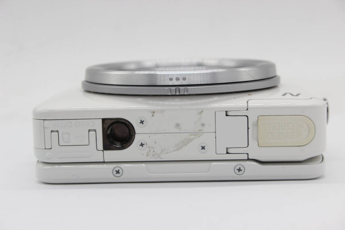 【返品保証】 キャノン Canon PowerShot N ホワイト 8x IS バッテリー付き コンパクトデジタルカメラ s9007の画像7