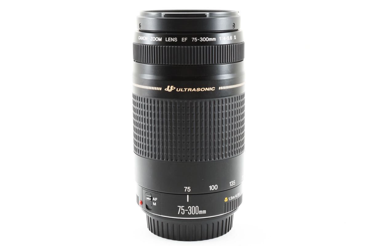 美品☆キヤノン Canon EF 75-300㎜ F4-5.6 ll USM ズームレンズ 超望遠 300㎜フルサイズ対応 ズーム レンズ ☆11430095106166の画像2