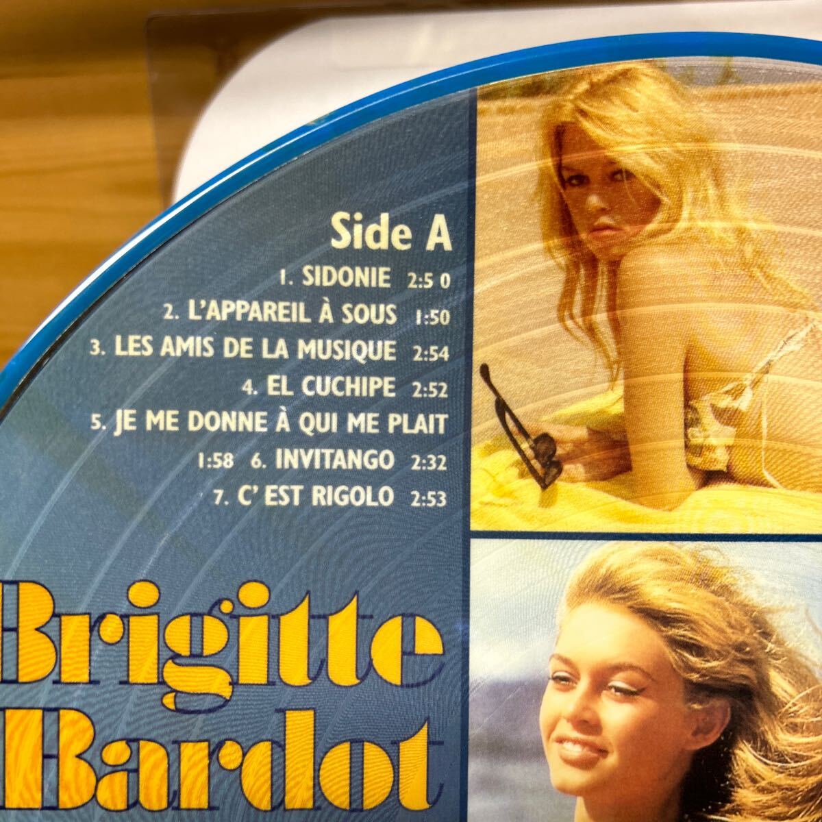 ブリジットバルドー　ピクチャー盤　LP レコード_画像5