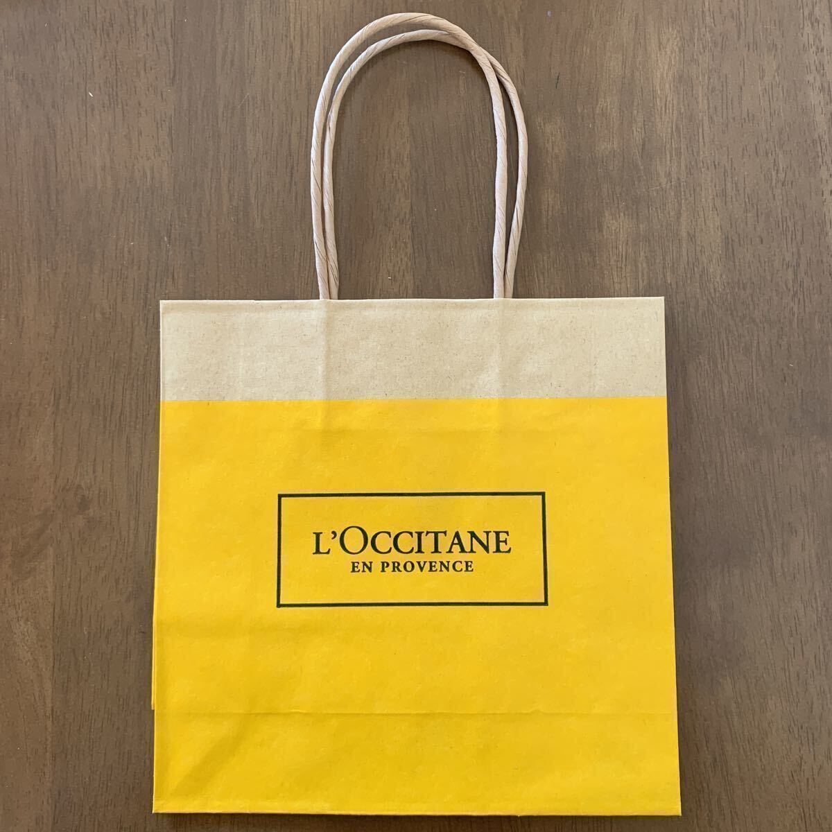 L’OCCITANE ロクシタン 紙袋 3枚 ショッパー ショップ袋 プレゼント ギフト お礼 お祝い お返し ラッピング エコバッグ 可愛い 新品の画像2