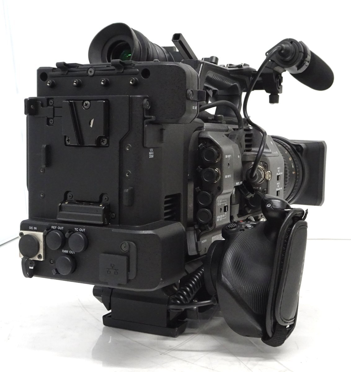 SONY PXW-FX9K ラージセンサーXDCAM メモリーカムコーダー （使用671時間/レンズ有り/HDMIに注意点）【中古/動作品】#398564の画像4