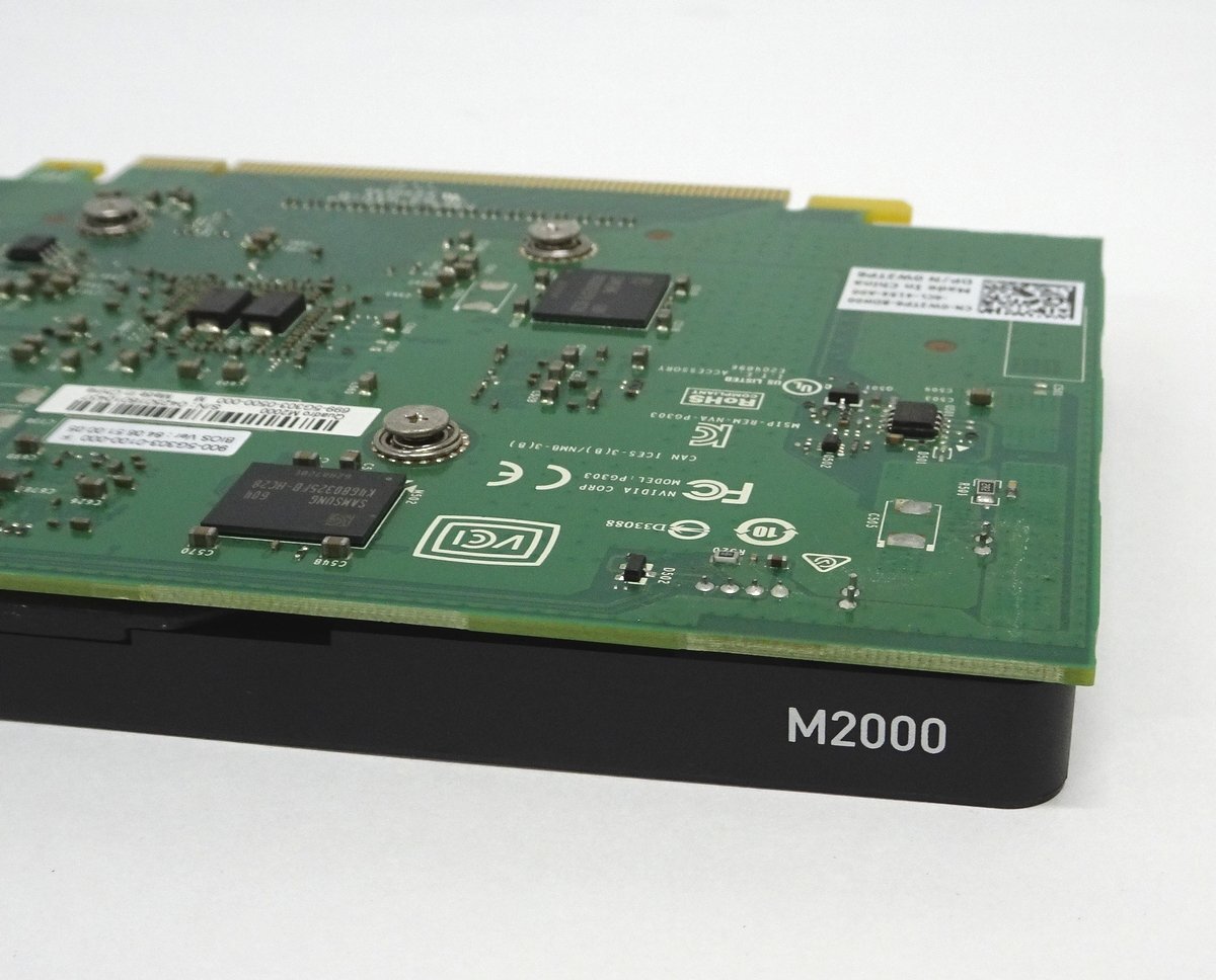 ELSA NVIDIA Quadro M2000 グラフィックボード（フルハイト/Display*4ポート）【中古/動作品】#401451-401452_画像4