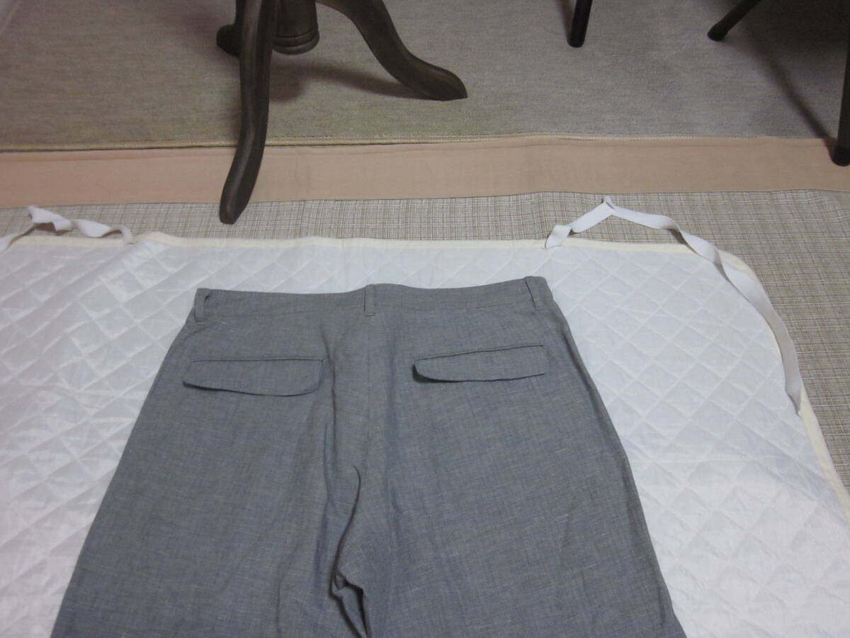 ***[ 4/29* large price decline ] Margaret Howell MARGARET HOWELL: design cotton &linen pants : regular goods * size display L: free shipping 