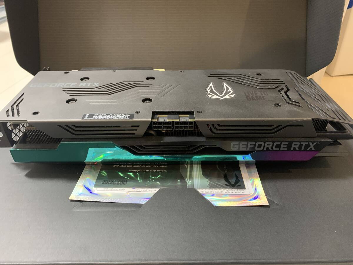 【1円スタート】ZOTAC GAMING GeForce RTX 3070 Ti AMP Holo_画像6