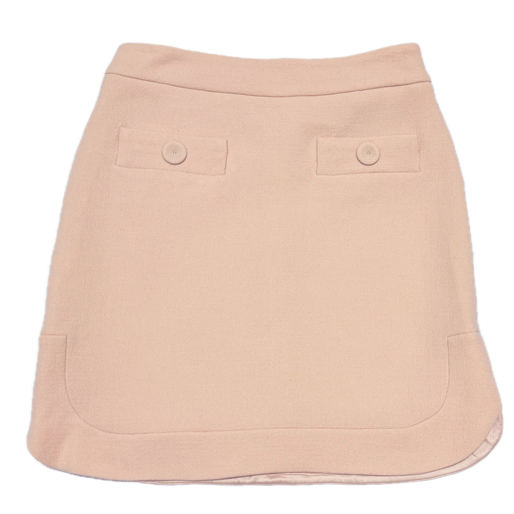 新品ポールカ　ミニスカート　オレンジ　#36　PAULE KA★