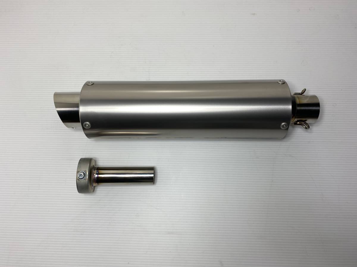 ガレージバル シグナスX用 バッフル付き 80Φリペアサイレンサー ガレージバル シグナスX用 バッフル付き 80Φリペアサイレンサー