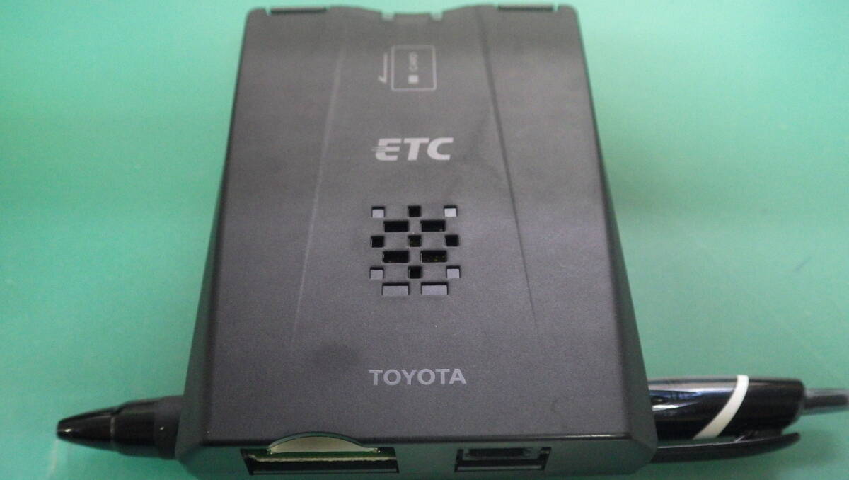 比較的美品 トヨタ 純正 デンソー製 TOYOTA DENSO ETC 08686-00243 1500cc車両にて使用 本体のみ コードは付属しませんの画像6