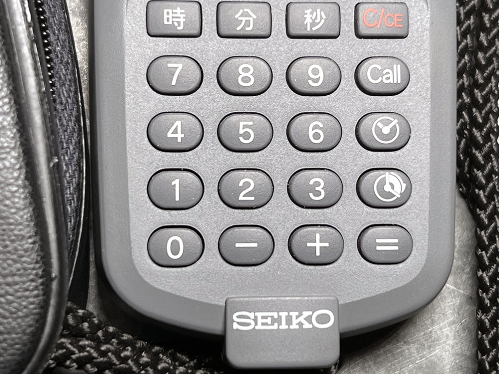 SEIKO 音楽・放送に便利な 時間計算機能付き サウンドプロデューサー ストップウォッチS351-4A00 （動作確認済み）の画像4