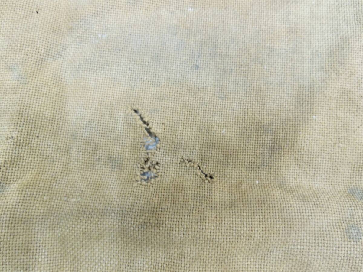 木綿織物　古裂　古布　No590　襤褸　酒袋５枚　（破れ、修理、汚れと色々あります。）　アンティーク　リメイク　パッチワーク_画像8
