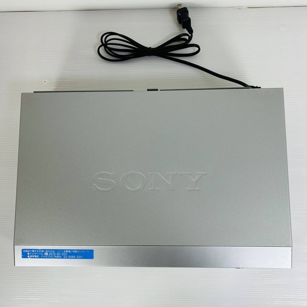 SONY SLV-NV15 コンパクトVHSビデオデッキ リモコン付属品セット 分解メンテナンス済み 送料無料の画像4