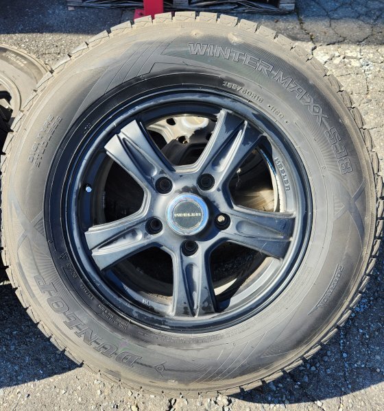 Bridgestone (ブリヂストン) 285/60R18 KEELER (キーラー) 5×150　スタッドレス / 4本 / 中古 / No.966 /_画像2