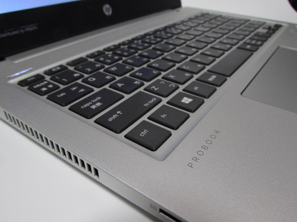 HP ProBook 430 G7 第10世代 Core i5 10210U 4.20GHz 4コア8スレッド メモリ 8GB SSD 256GB 13.3型 Win11 Pro Wi-Fi カメラ 東京生産モデルの画像7