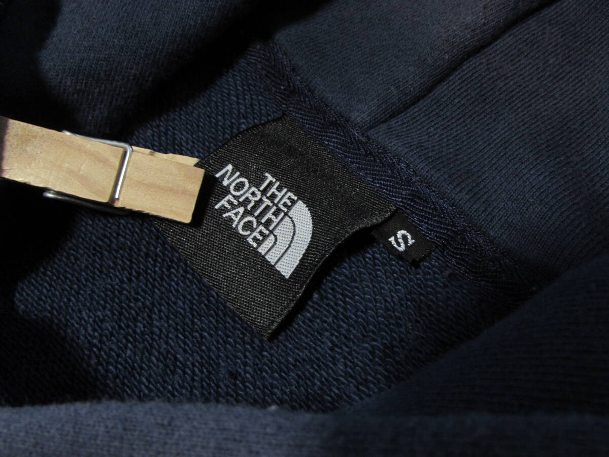 M's/S ノースフェイス フーディ スウェット THE NORTH FACE Hoodie ネイビー スクエアロゴ 裏起毛 薄手 NT11901A ゴールドウィン メンズ S_画像7