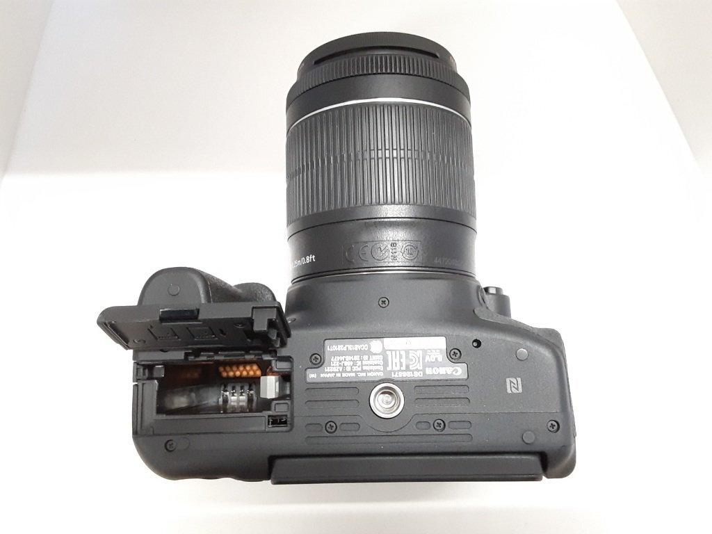 ★キャノン Cannon EOSKISS X8i 一眼レフデジタルカメラ EF 18－55㎜ 動作確認済【中古】｛dgs3784｝_画像5