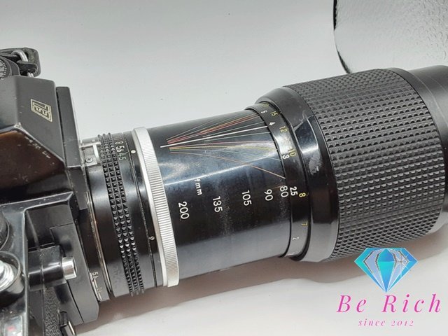 ★ニコン Nikon Nikomat ニコマート EL 一眼レフカメラ zoom-NIKKOR 80-200mm 1:4.5 動作未確認【中古】｛dgs3384｝_画像3