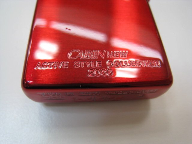 ★ジッポー Zippo オイルライター CABIN NEW ACTIVE STYLE COLLECTION 2000 動作未確認【中古】｛BH2363｝_画像5