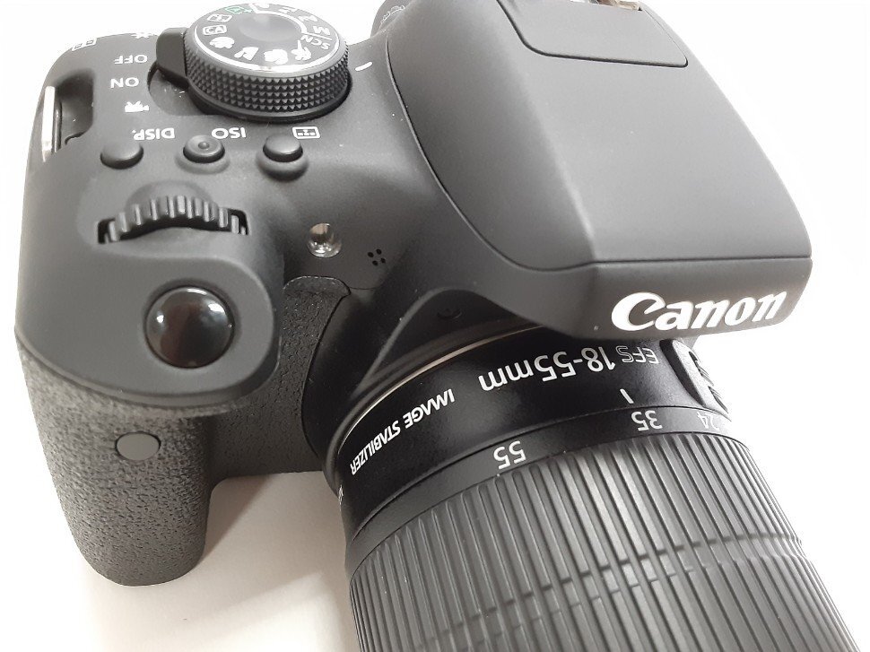 ★キャノン Cannon EOSKISS X8i 一眼レフデジタルカメラ EF 18－55㎜ 動作確認済【中古】｛dgs3784｝の画像8