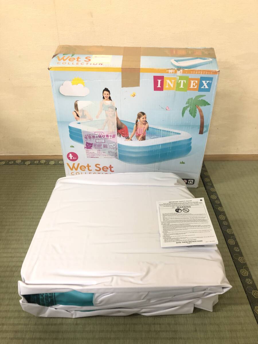 【即決！未使用品】INTEX プール 子供用《3.05m×1.83ｍ×56cm》【同梱OK】の画像1