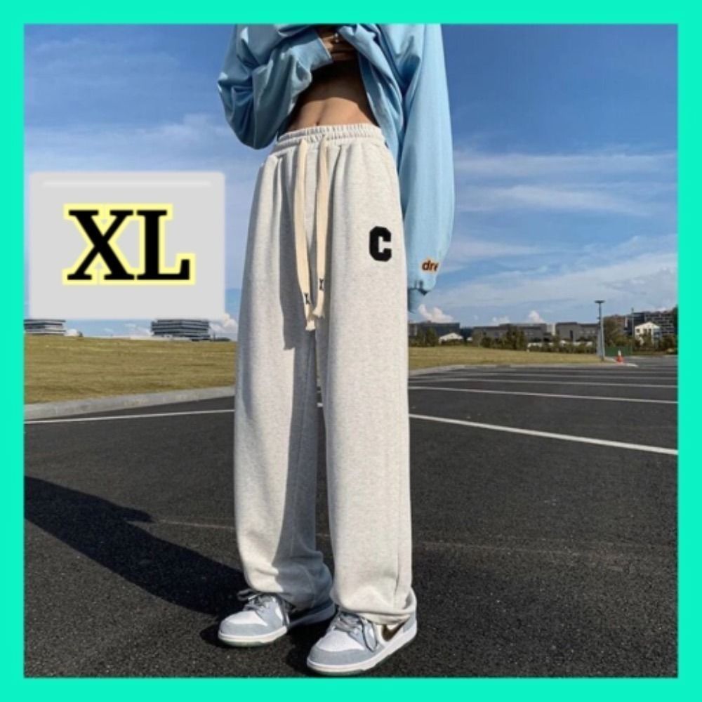 【早い者勝ち】スポーティ　XL　スウェット　韓国ファッション　シンプル　