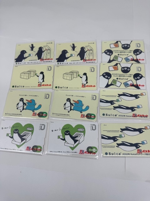 Suica イオカード(Suica ICOCA 相互利用/りんかい線 相互乗り入れ記念/ネットワーク拡大記念)など 交通系ICカード12枚 まとめての画像1