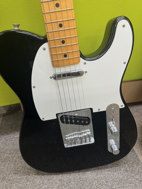 フェンダー ジャパン Fender Japan テレキャスター TELECASTER ブラック 黒 エレキギター ケース付き 現状品の画像6