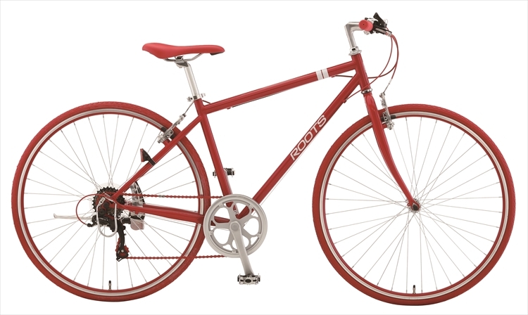 〓1台限定価格〓ASAHI CYCLE〓スポーツバイク【ルーツ シークレットコード】〓レッド★700C★450mm★完組配送※注※配達地域限定★_画像1