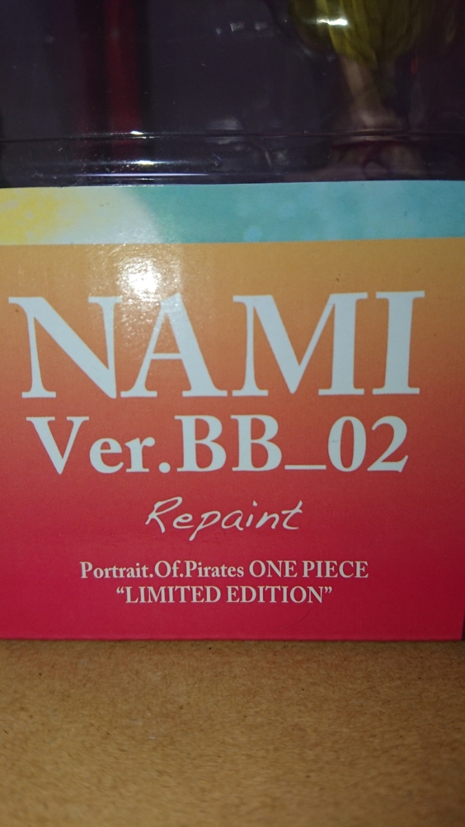 ONE PIECE ripeinto Portrait Of Pirates (P.O.P )LIMITED EDITIONnami Ver.BB02 原文:ONE PIECE リペイント Portrait Of Pirates （ P.O.P ）LIMITED EDITIONナミ Ver.BB02 