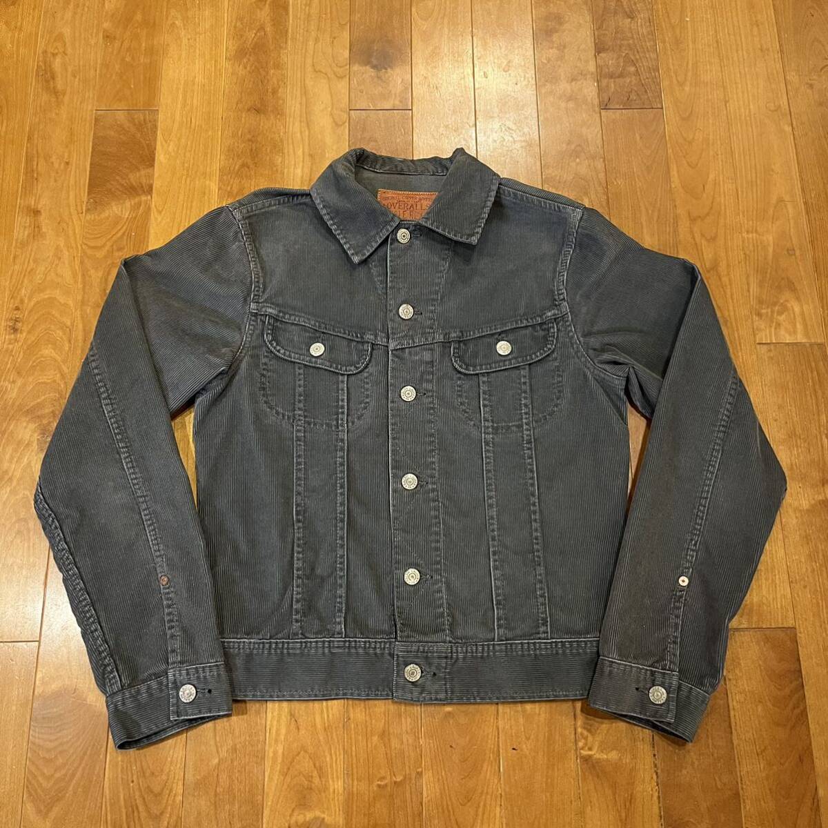 【XS 数度着用の美中古】RRL Double RL Corduroy Trucker Jacket コーデュロイ デニム トラッカー ジャケット Lee 101 J Ralph Lauren _画像1