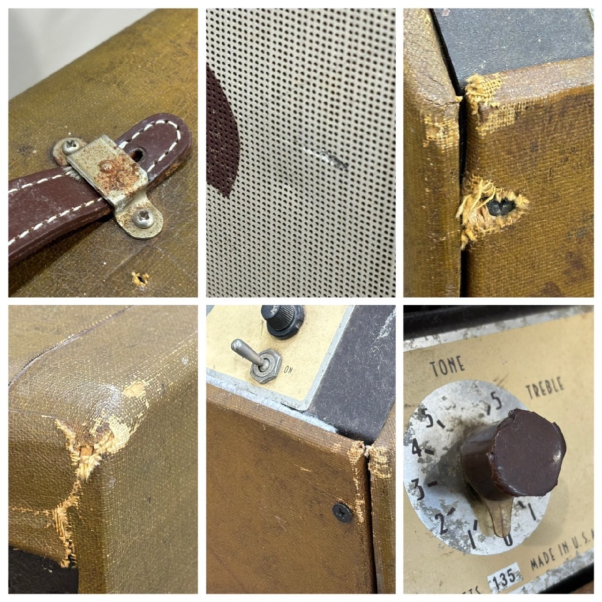 △148 ジャンク品 器材 ギターアンプ GIBSON BR-1 ギブソンの画像6