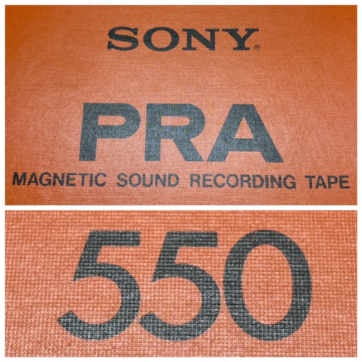 △254 ジャンク品 オーディオ機器 オープンリールテープ SONY PRA 550 3枚 ソニーの画像7