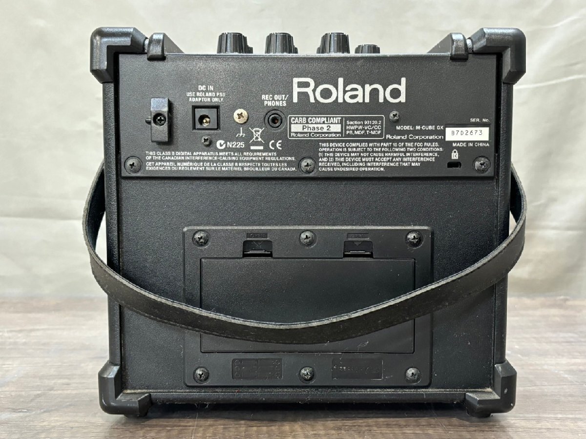 △9846 ジャンク品 器材 ギターアンプ Roland CUBE N225 ローランド 本体のみの画像6