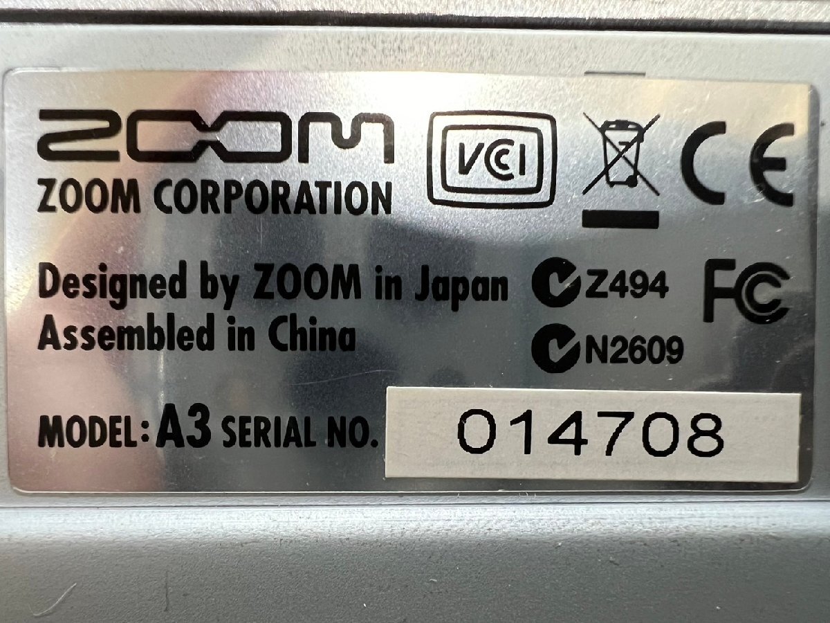 ^314 текущее состояние товар орудия и материалы мульти- эффектор ZOOM A3 zoom изначальный с коробкой 