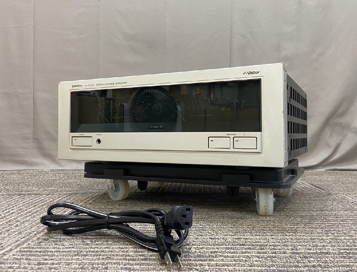 △43 中古品 オーディオ機器 パワーアンプ Victor M-7050 △43 中古品 オーディオ機器 パワーアンプ Victor M-7050