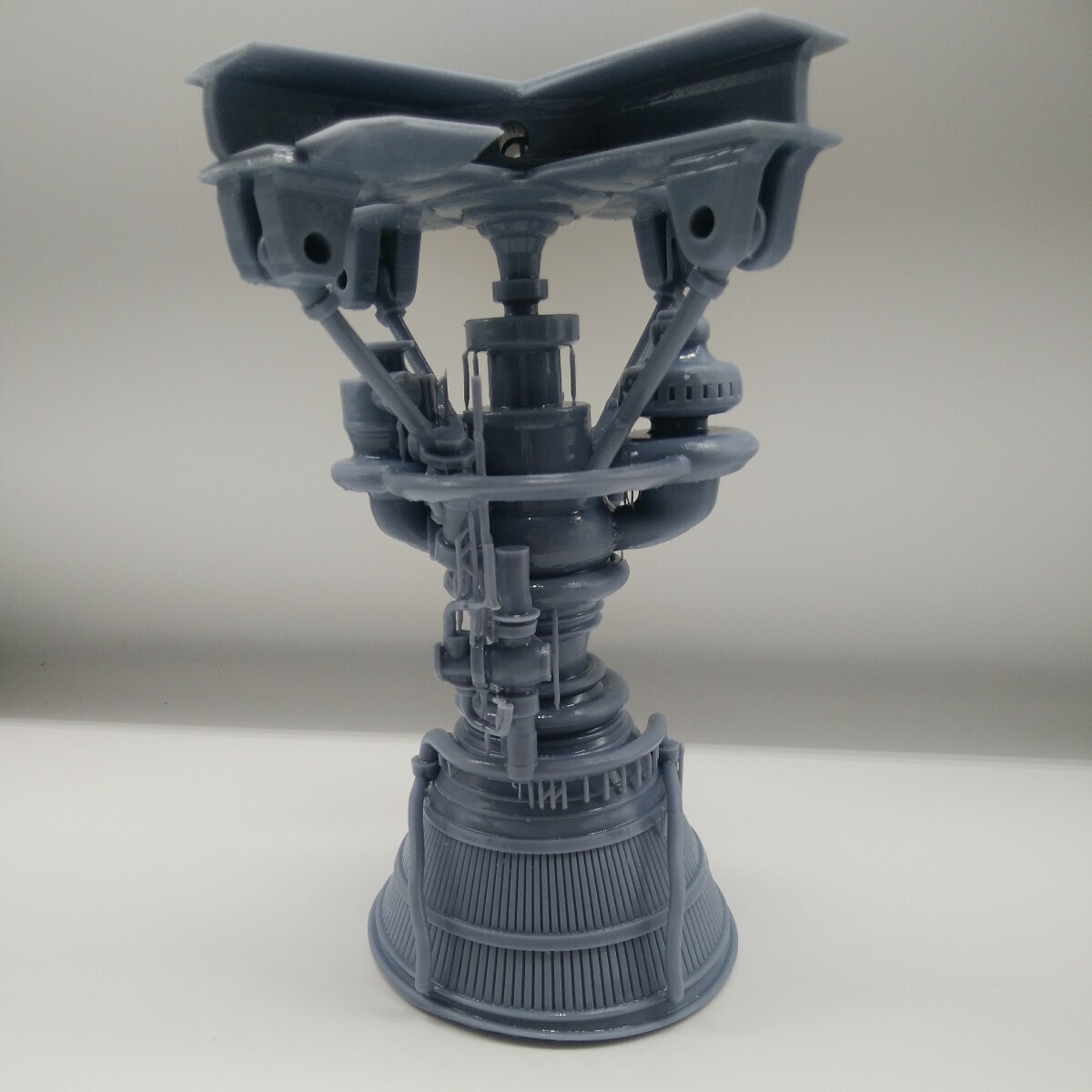 二段燃焼サイクルロケットエンジンモデル模型 NASA JAXA プラモデル プラスチックモデル モダンインテリア 室内オブジェ 飾り_画像2
