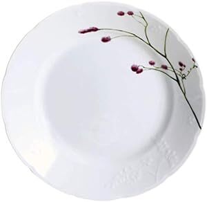 NARUMI(ナルミ) カレー皿 パスタ皿 セット 里花暦(さとはなごよみ) 径21cm グリーン 花柄 5柄セット かわいい 結_画像3