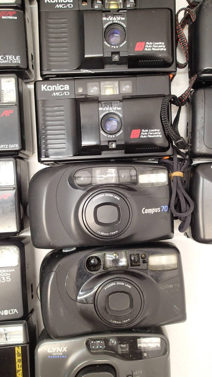 M127D フィルムカメラ 大量 ５０個 リコー FF 300D ３DAF 9S フジ CARDIA コニカ ミノルタ オリンパス AFL チノン ニコン 等 ジャンク_画像8