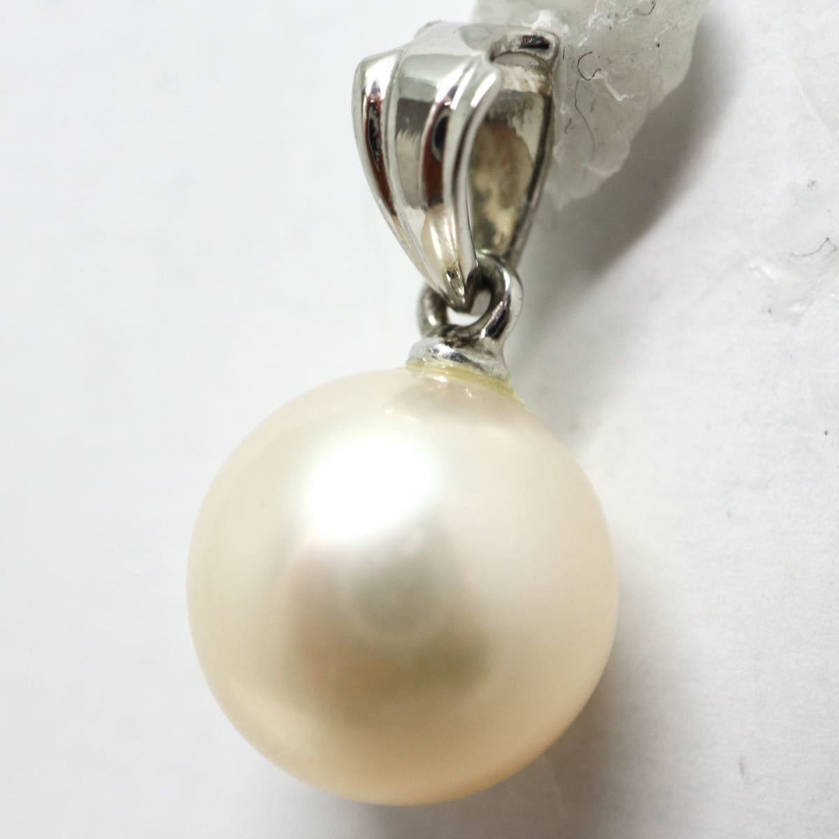 TASAKI(田崎真珠)《Pt900 アコヤ本真珠ペンダントトップ》M 約1.4g 約8.5mm珠 パール pearl ジュエリー necklace jewelry DB0/DB0_画像2