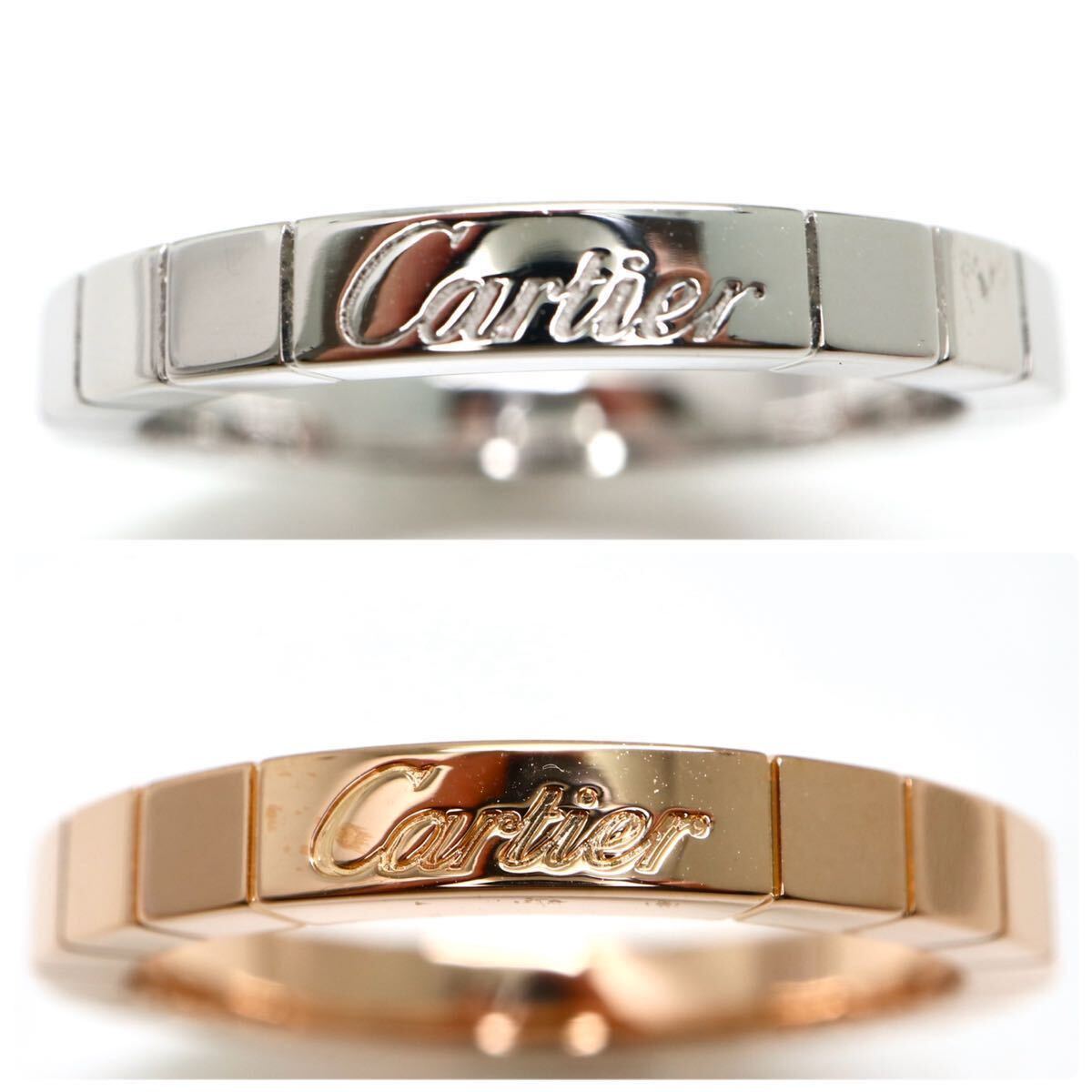 Cartier(カルティエ)《K18(750)ラニエール ペアリング》M ◎約14.1g 約20号 ring 指輪 jewelry ジュエリー FA1/FA1の画像1