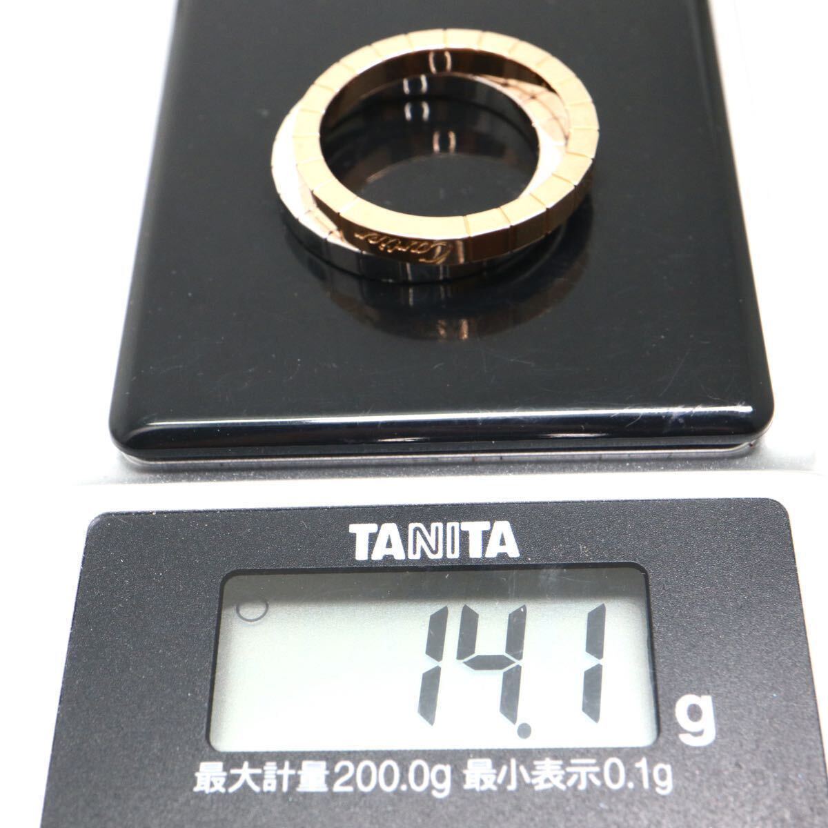 Cartier(カルティエ)《K18(750)ラニエール ペアリング》M ◎約14.1g 約20号 ring 指輪 jewelry ジュエリー FA1/FA1_画像9