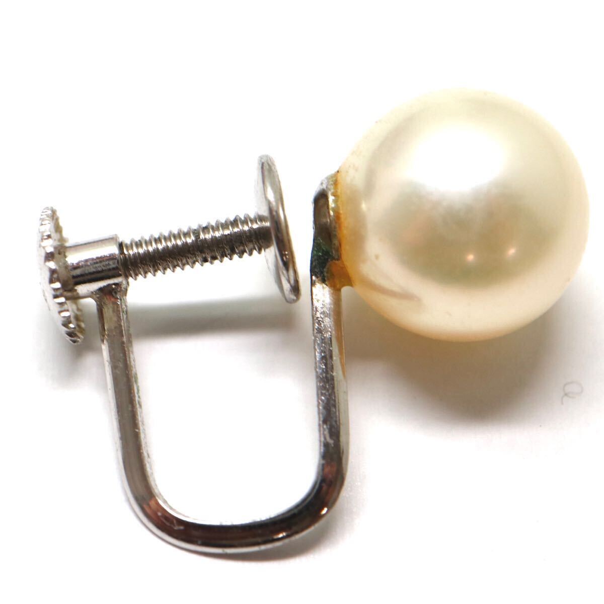 TASAKI(田崎真珠)入り!!《Pt900/K14WG アコヤ本真珠 イヤリング5点おまとめ》A 約12.9g パール pearl earring pierce jewelry EC3の画像9