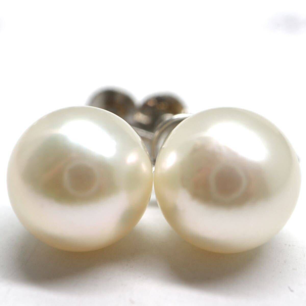 TASAKI(田崎真珠)入り!!《Pt900/K14WG アコヤ本真珠 イヤリング5点おまとめ》A 約12.9g パール pearl earring pierce jewelry EC3の画像5